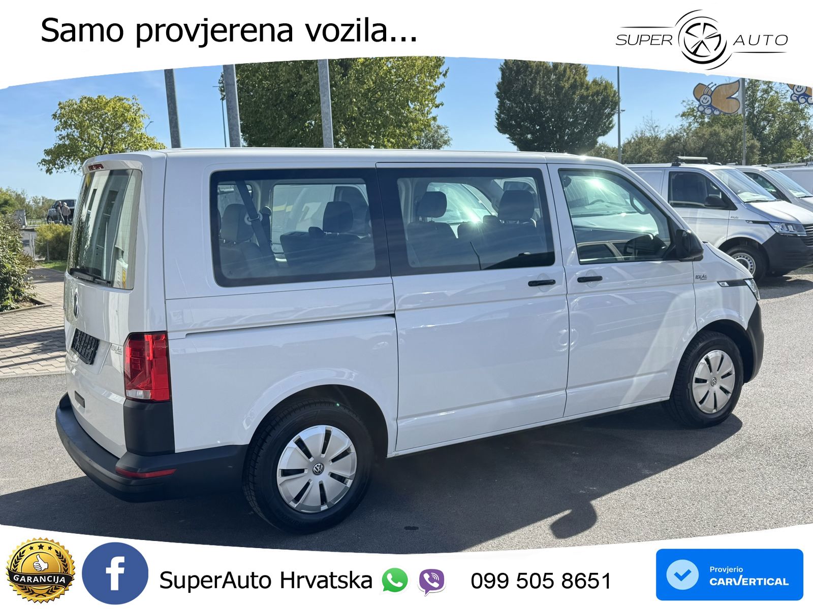 Volkswagen T6 Kombi /Transporter 6.1 Klima vo u. hi*PDC 110 KS