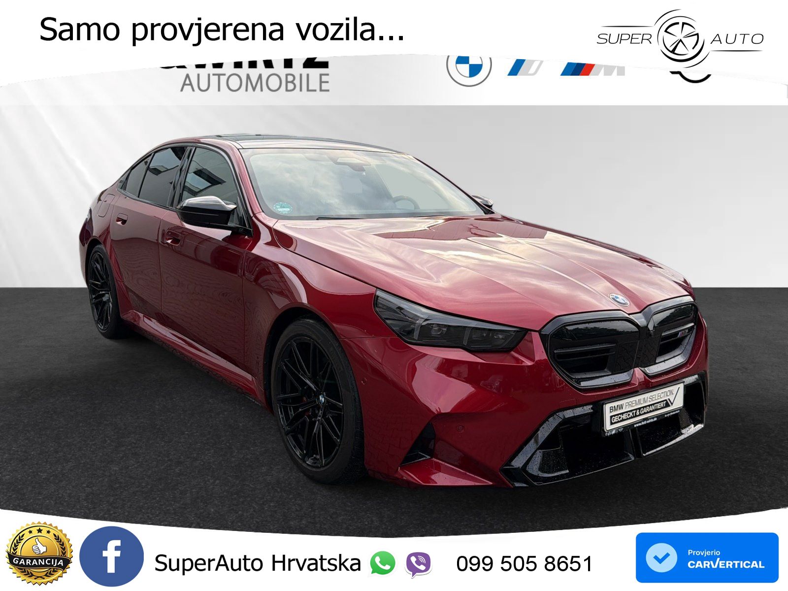 BMW M5 4.4 V8 (727 KS) xDrive Steptronic LED+GR SJED+ACC