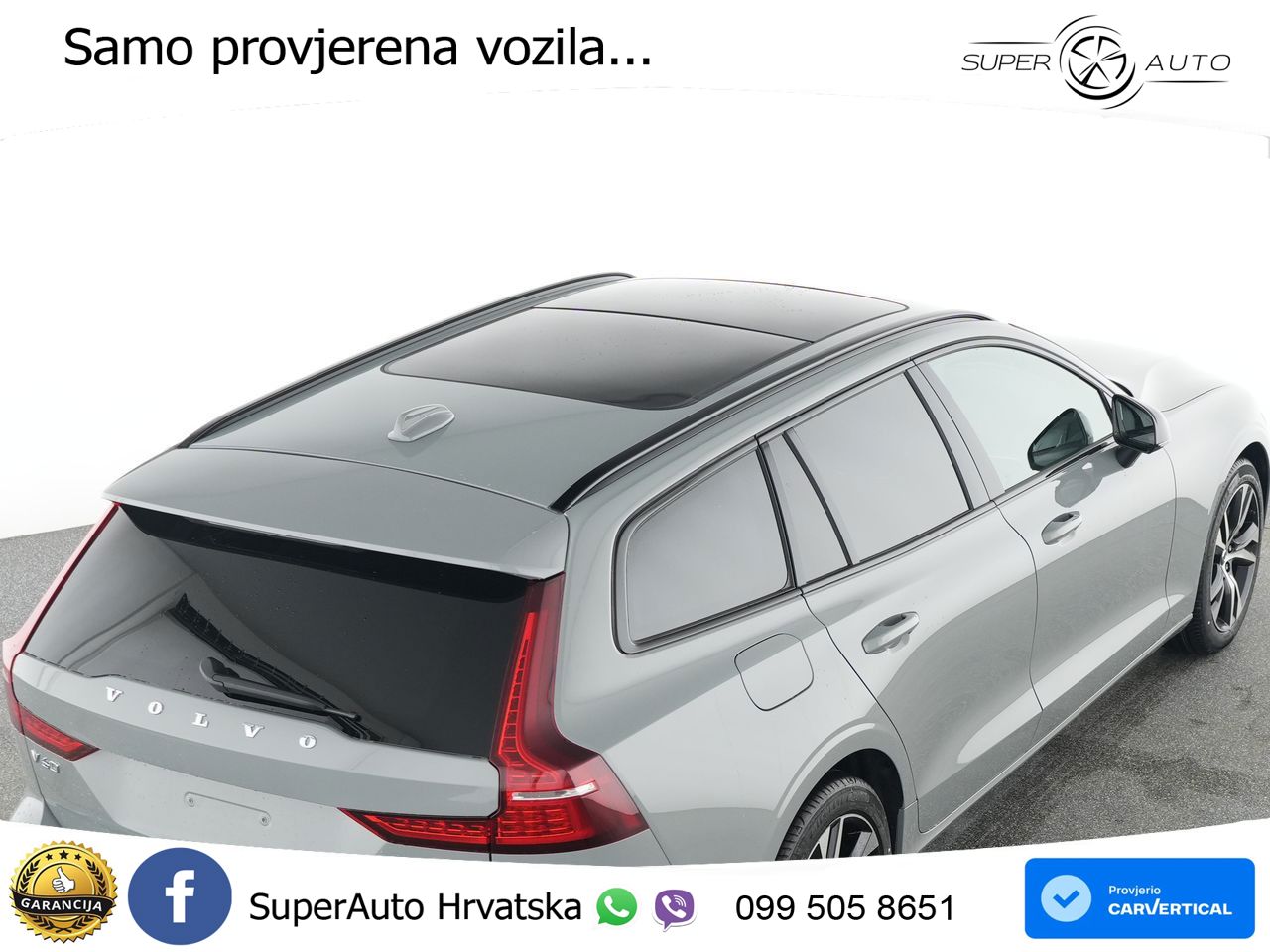 Volvo V60 2.0 B4 Benzin DCT ACC+HEAD+4xGR SJED+360+PANO