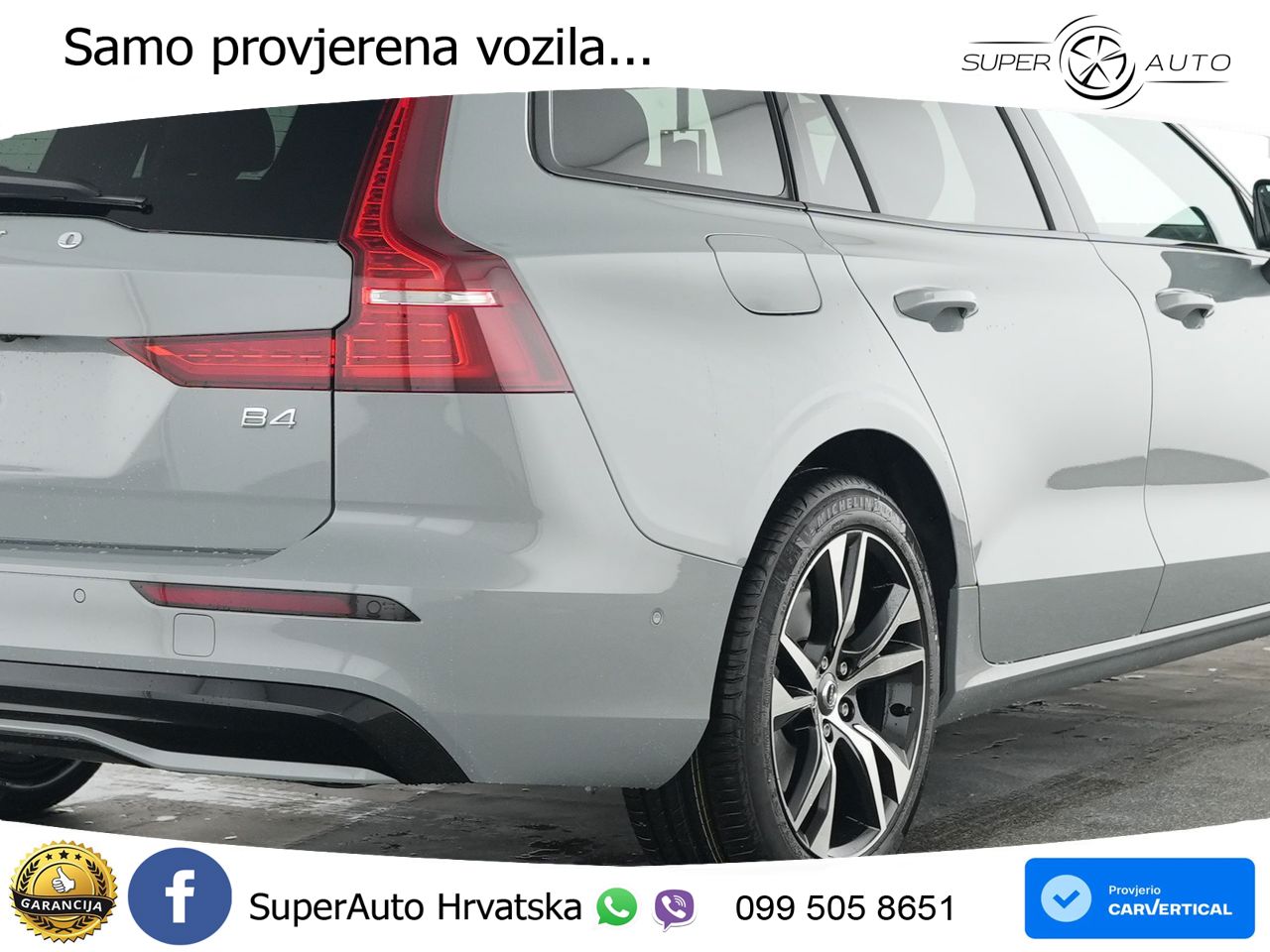 Volvo V60 2.0 B4 Benzin DCT ACC+HEAD+4xGR SJED+360+PANO