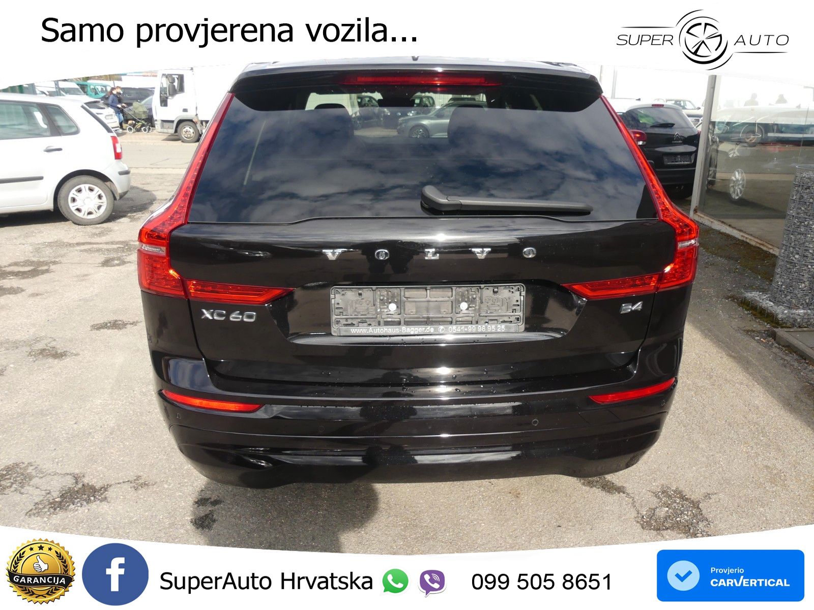 Volvo XC60 B4 Diesel FWD Geartronic LED+GR SJED+ACC