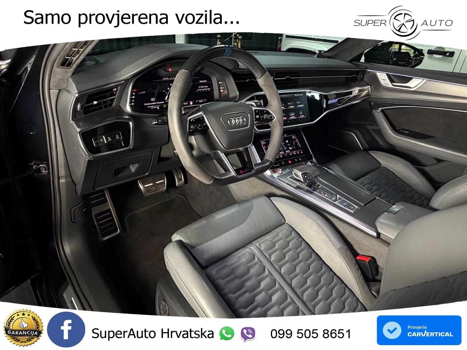 Audi RS6 Avant 4.0 TFSI V8 (600 KS) quattro Tiptronic