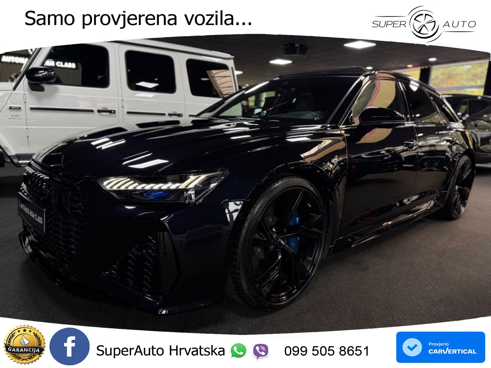 Audi RS6 Avant 4.0 TFSI V8 (600 KS) quattro Tiptronic