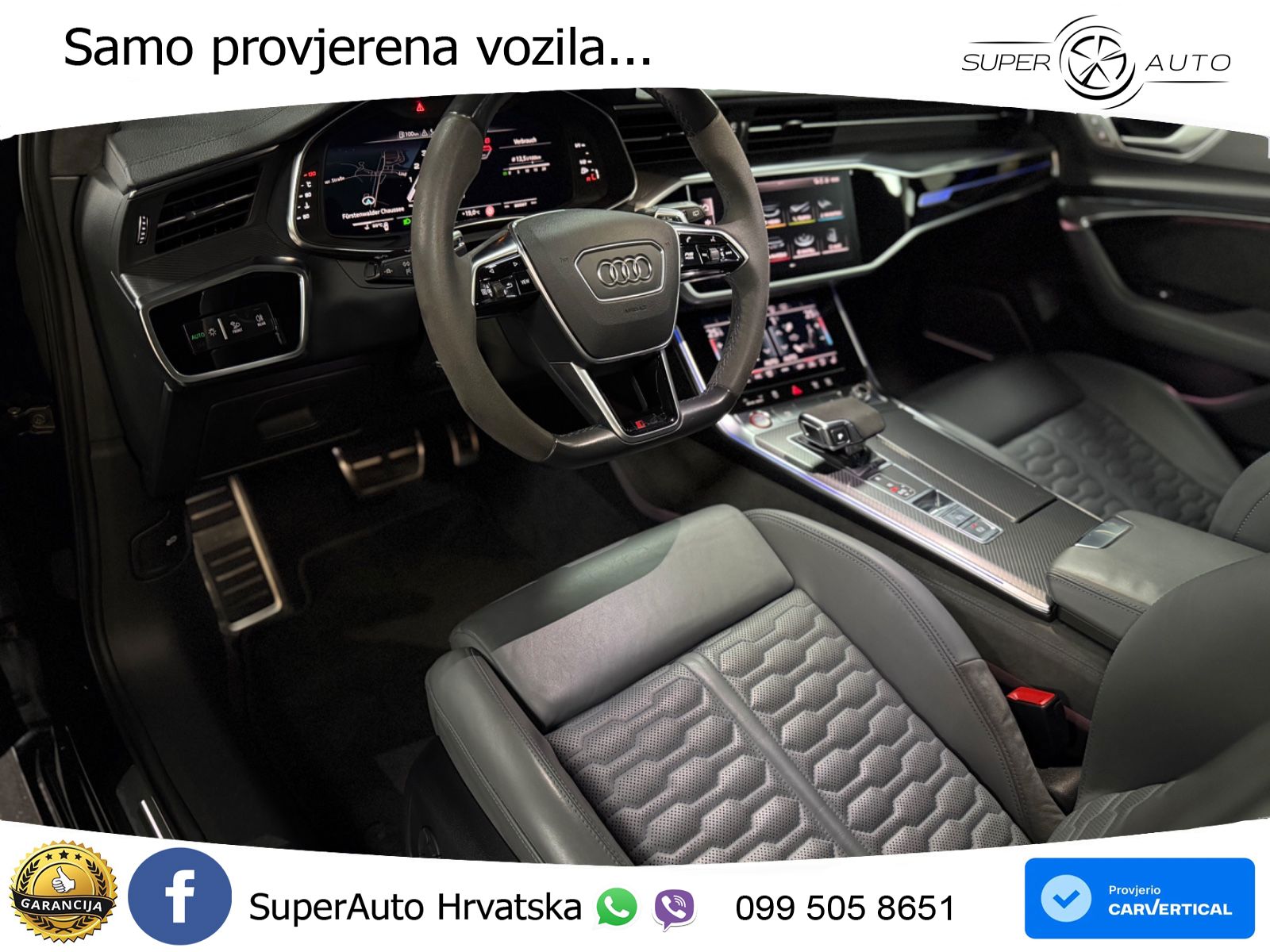Audi RS6 Avant 4.0 TFSI V8 (600 KS) quattro Tiptronic