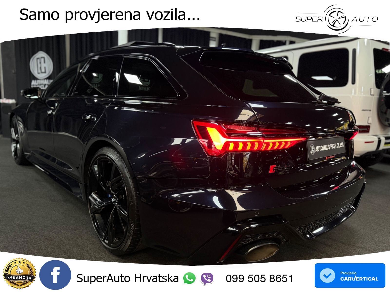 Audi RS6 Avant 4.0 TFSI V8 (600 KS) quattro Tiptronic