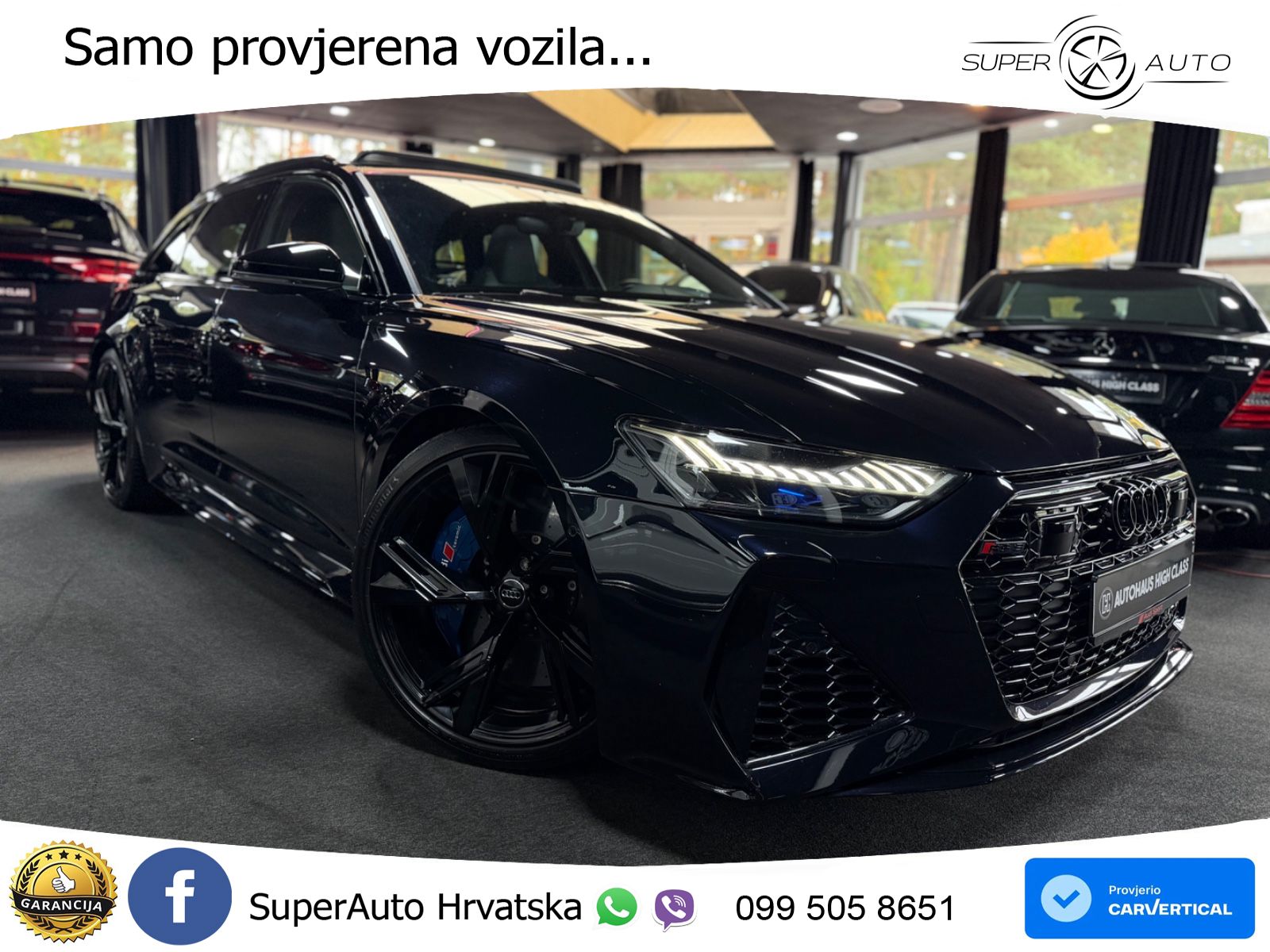 Audi RS6 Avant 4.0 TFSI V8 (600 KS) quattro Tiptronic
