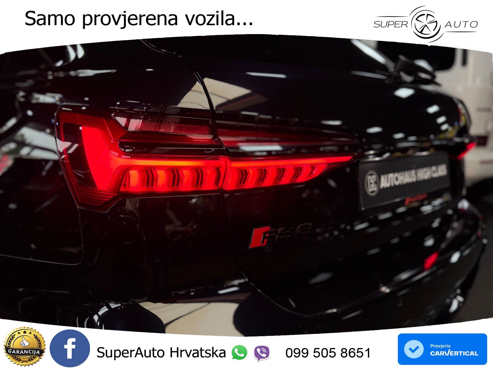 Audi RS6 Avant 4.0 TFSI V8 (600 KS) quattro Tiptronic