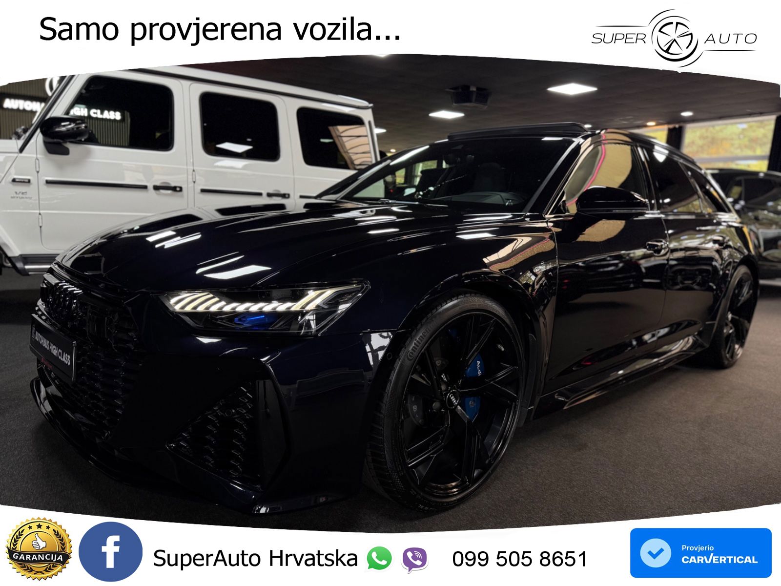 Audi RS6 Avant 4.0 TFSI V8 (600 KS) quattro Tiptronic
