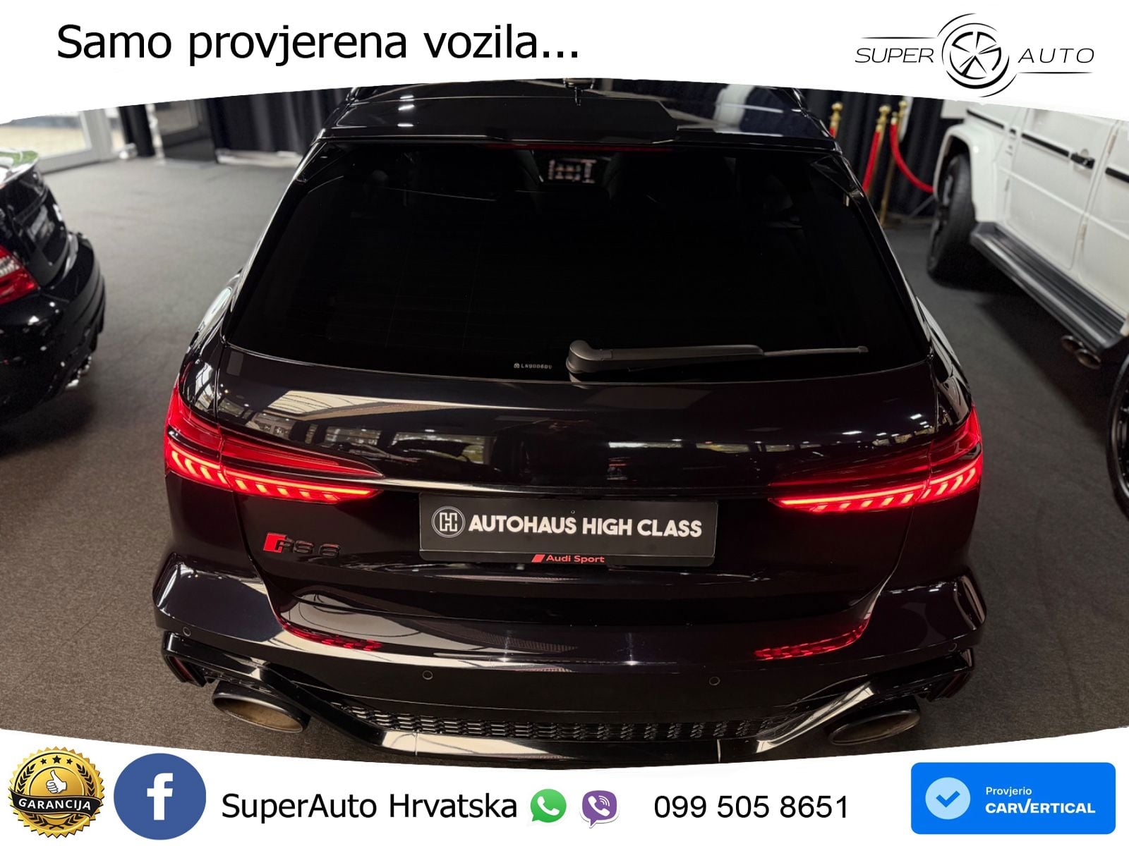Audi RS6 Avant 4.0 TFSI V8 (600 KS) quattro Tiptronic