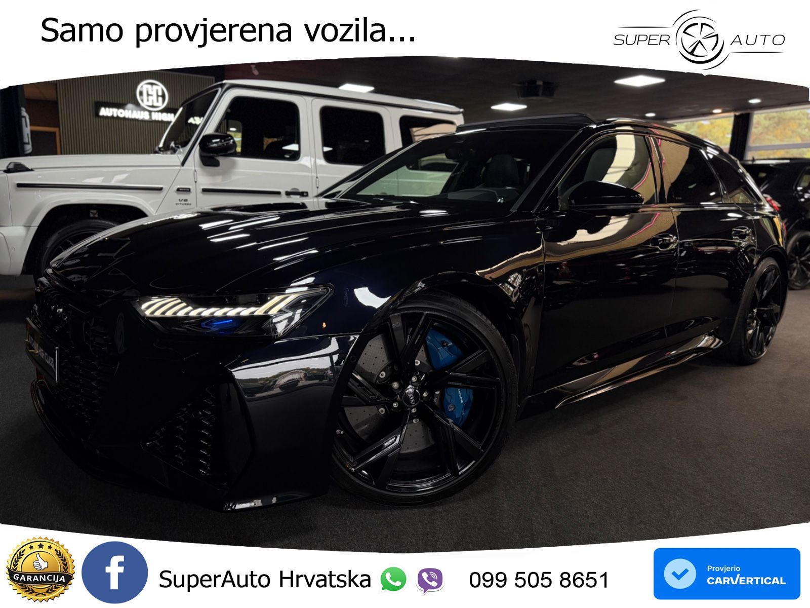 Audi RS6 Avant 4.0 TFSI V8 (600 KS) quattro Tiptronic