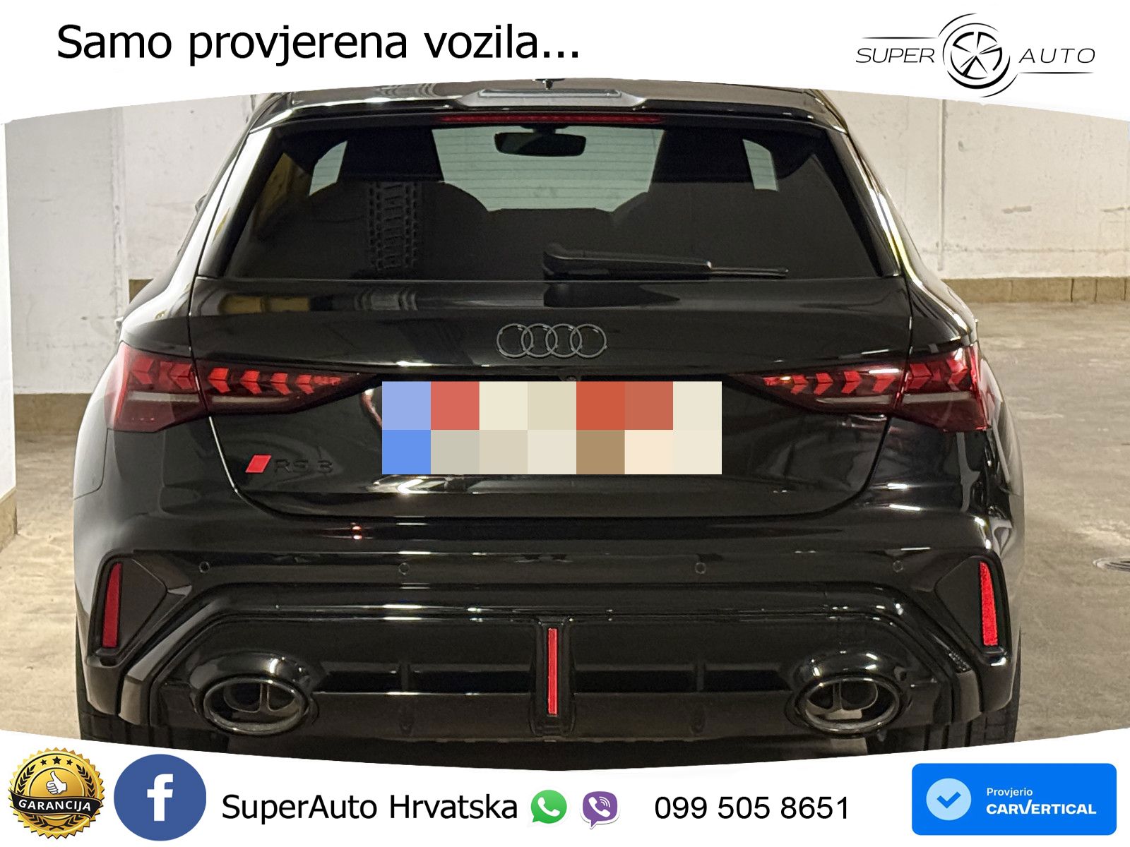 Audi RS3 Sedan 2.5 TFSI (400 KS) quattro S tronic ACC+HEAD+GR SJED+360+PANO