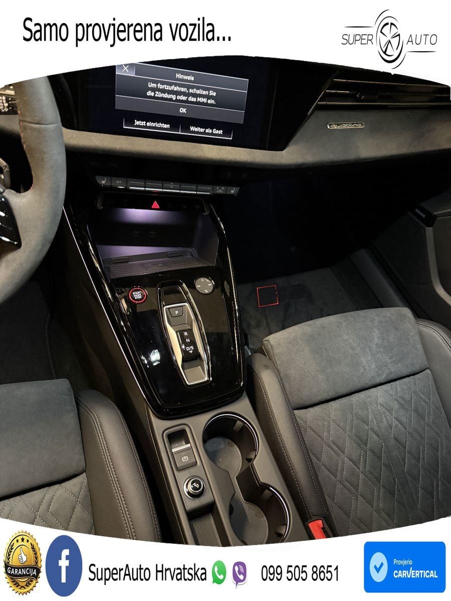 Audi RS3 Sedan 2.5 TFSI (400 KS) quattro S tronic ACC+HEAD+GR SJED+360+PANO