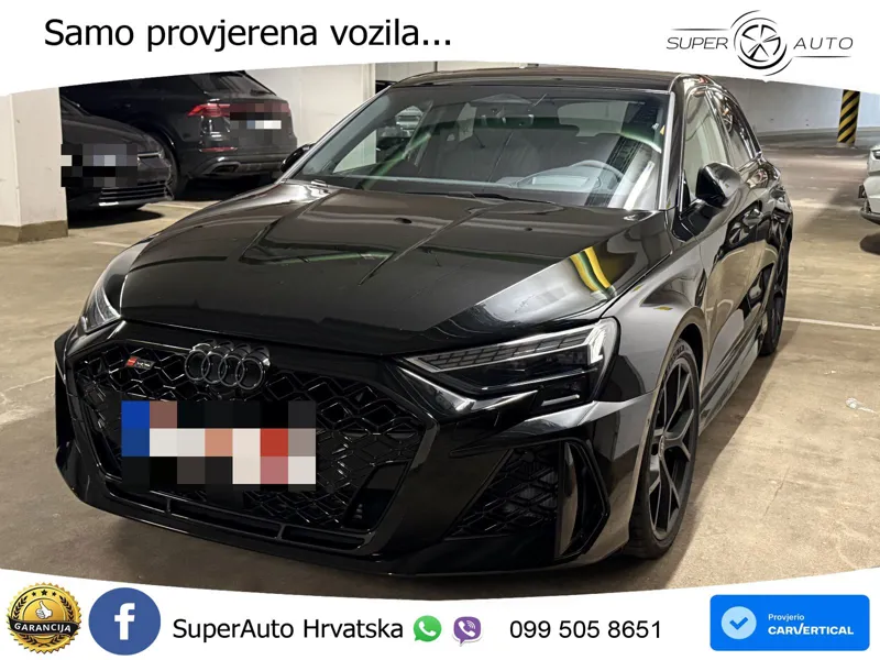 Audi RS3 Sedan 2.5 TFSI (400 KS) quattro S tronic ACC+HEAD+GR SJED+360+PANO
