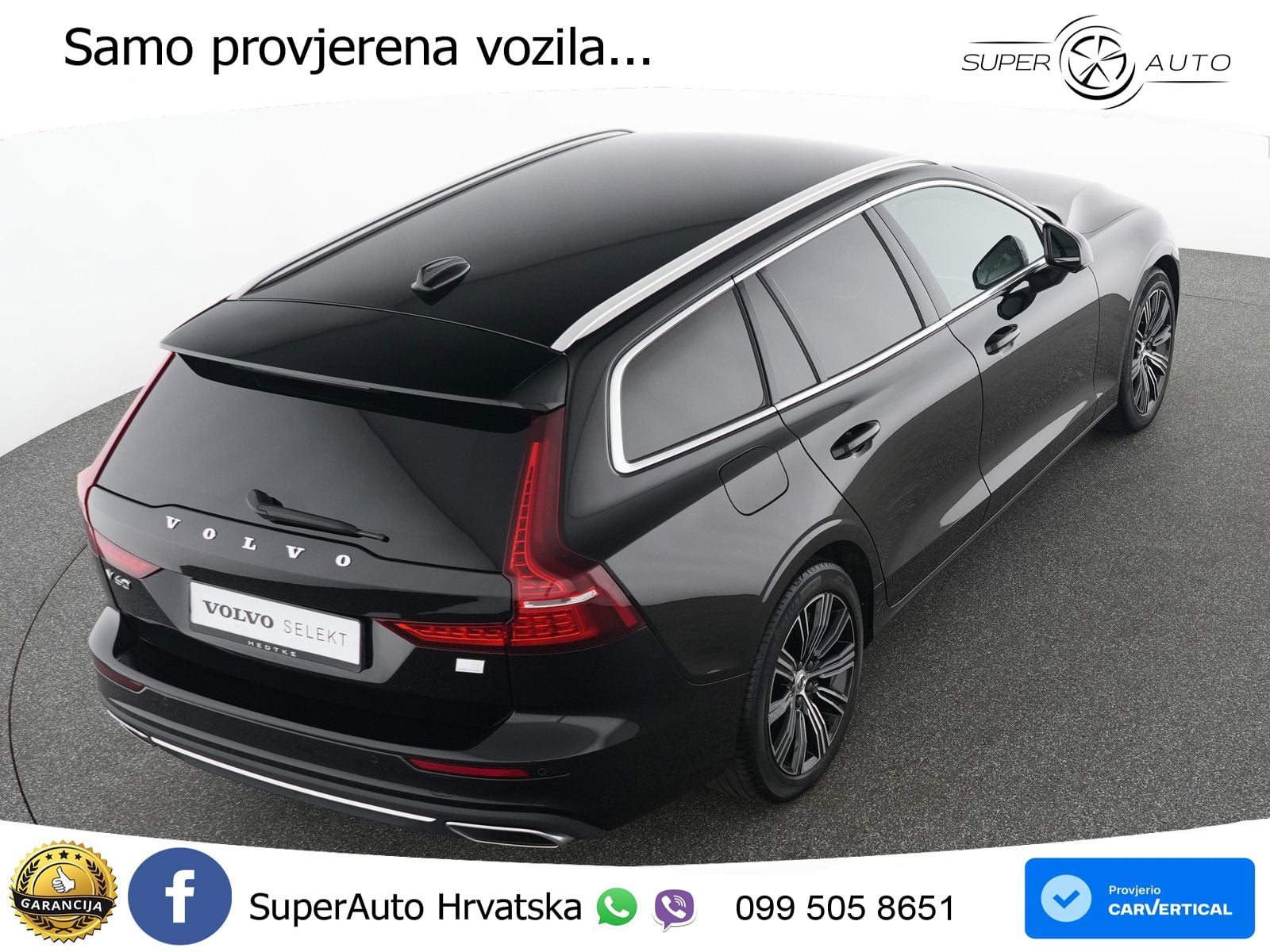 Volvo V60 2.0 T8 AWD Geartronic LED+GR SJED+ACC