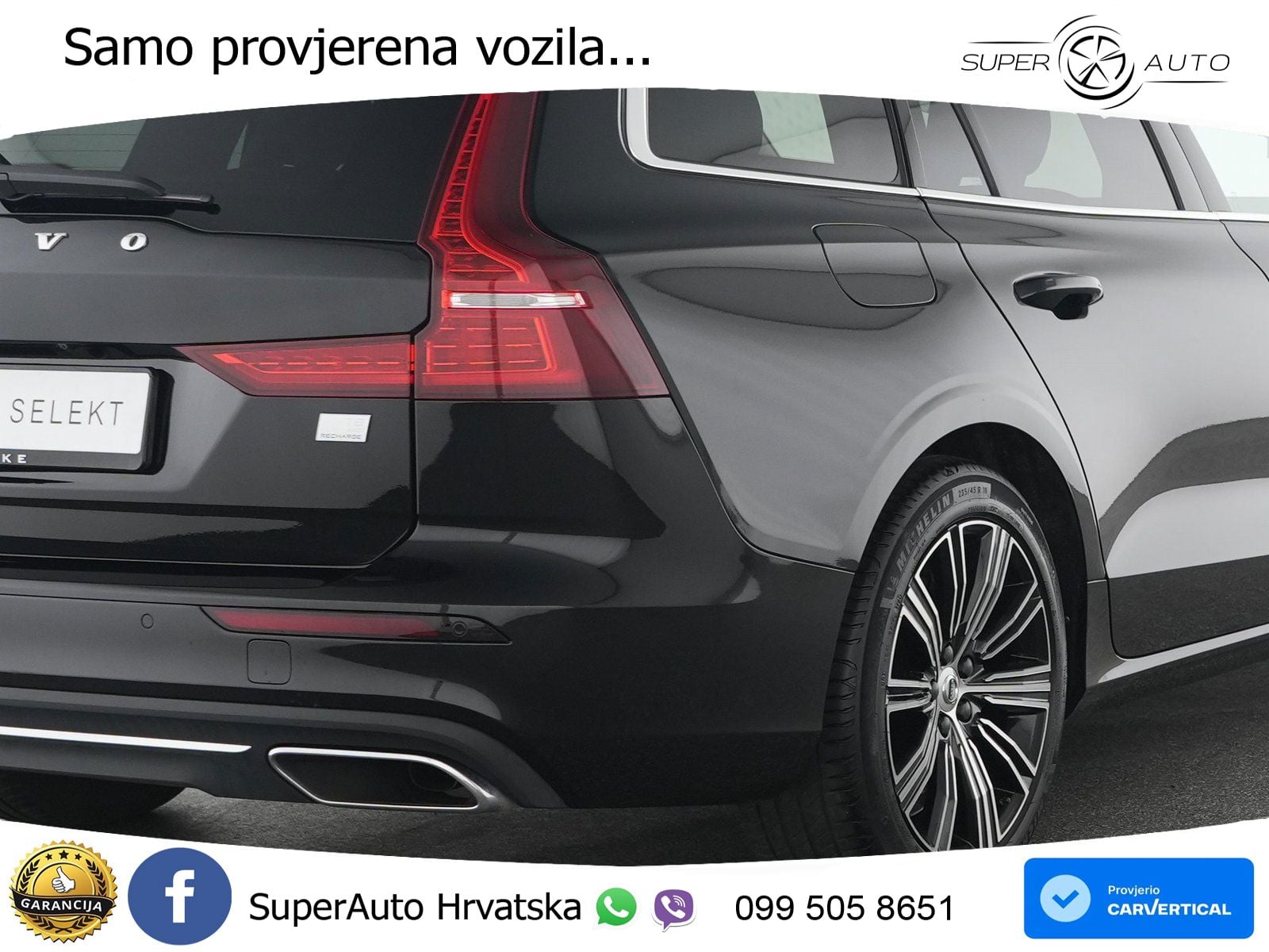 Volvo V60 2.0 T8 AWD Geartronic LED+GR SJED+ACC