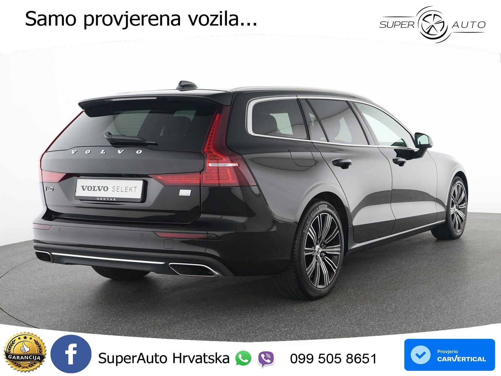 Volvo V60 2.0 T8 AWD Geartronic LED+GR SJED+ACC