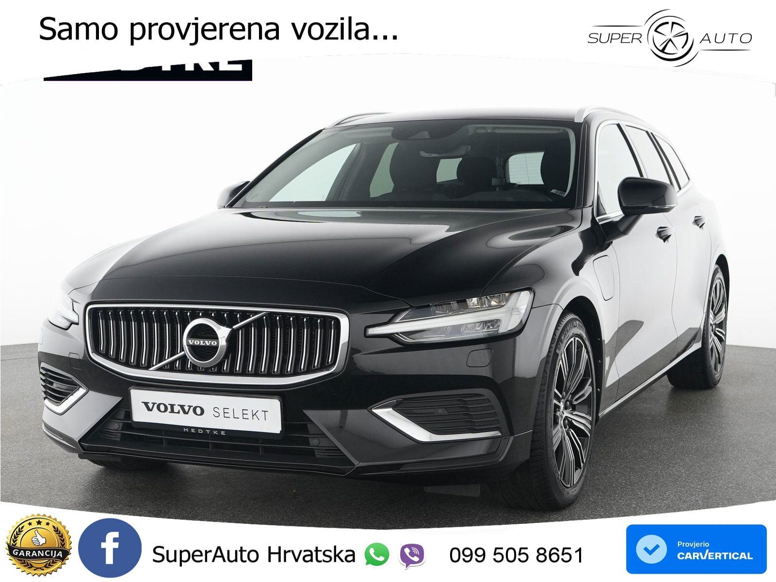 Volvo V60 2.0 T8 AWD Geartronic LED+GR SJED+ACC