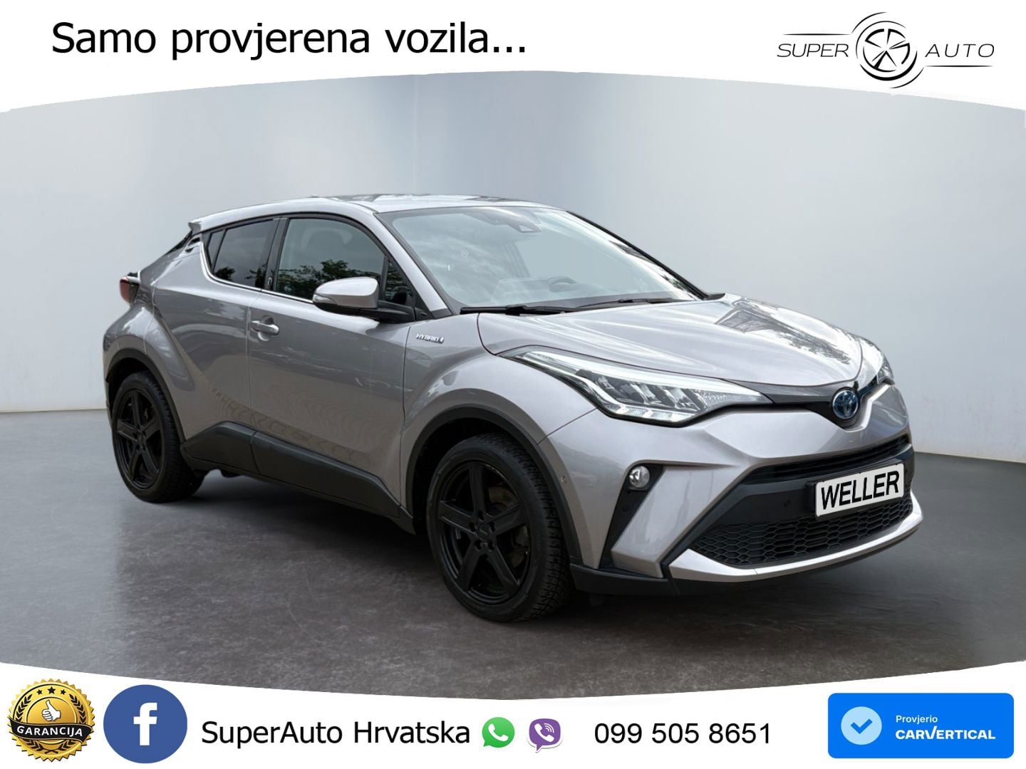 Toyota C-HR 2.0 (184 KS) Hybrid e-CVT Team D LED+GR SJED+ACC