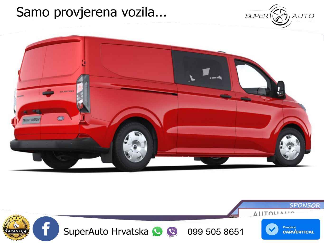 Ford Transit Custom DCiV Trend L2 SHZ Kam UVP-38%* 150 KS