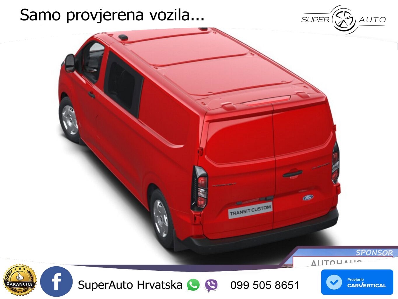 Ford Transit Custom DCiV Trend L2 SHZ Kam UVP-38%* 150 KS