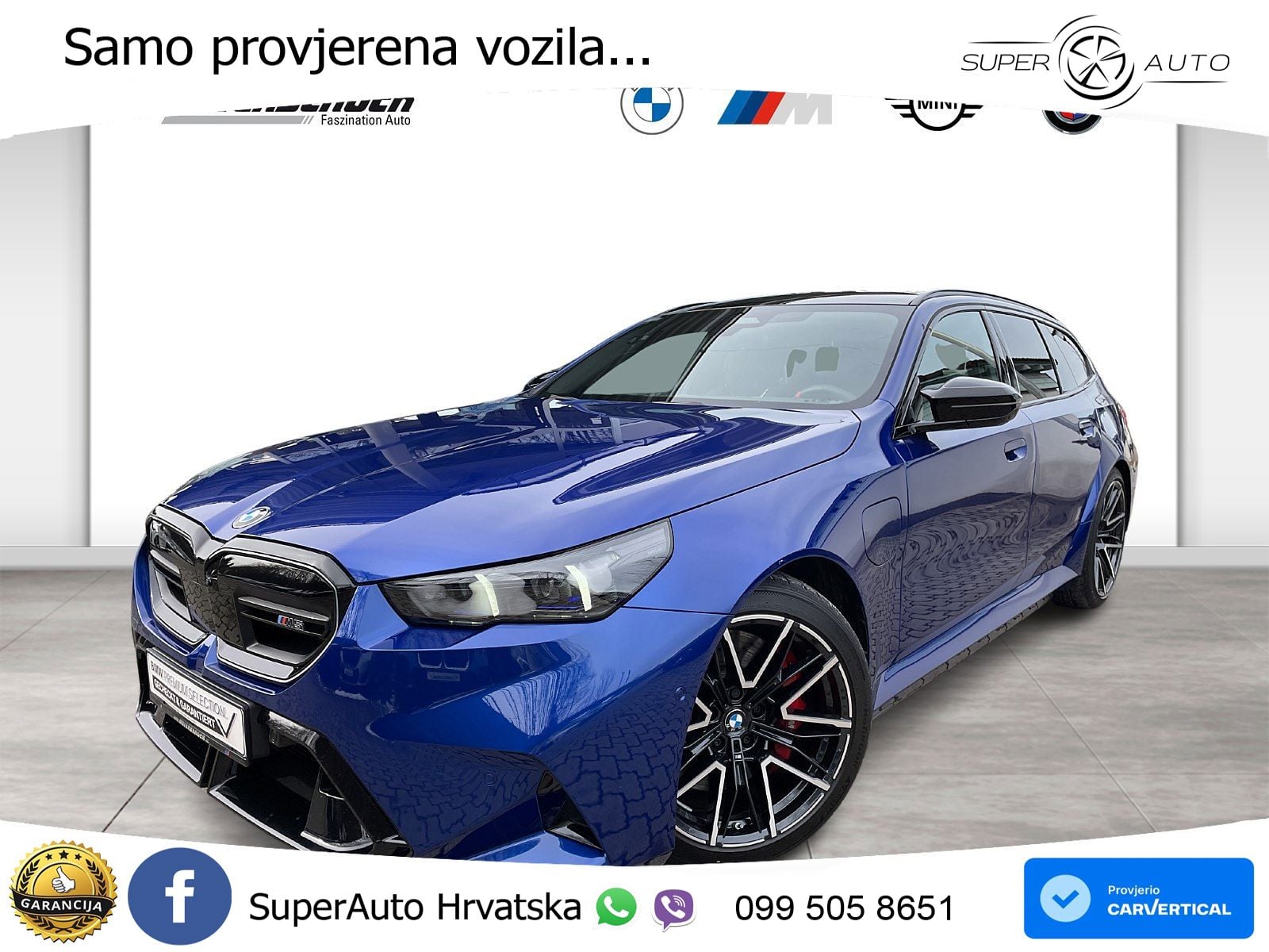 BMW M5 Touring 4.4 V8 (727 KS) xDrive Steptronic LED+GR SJED+ACC