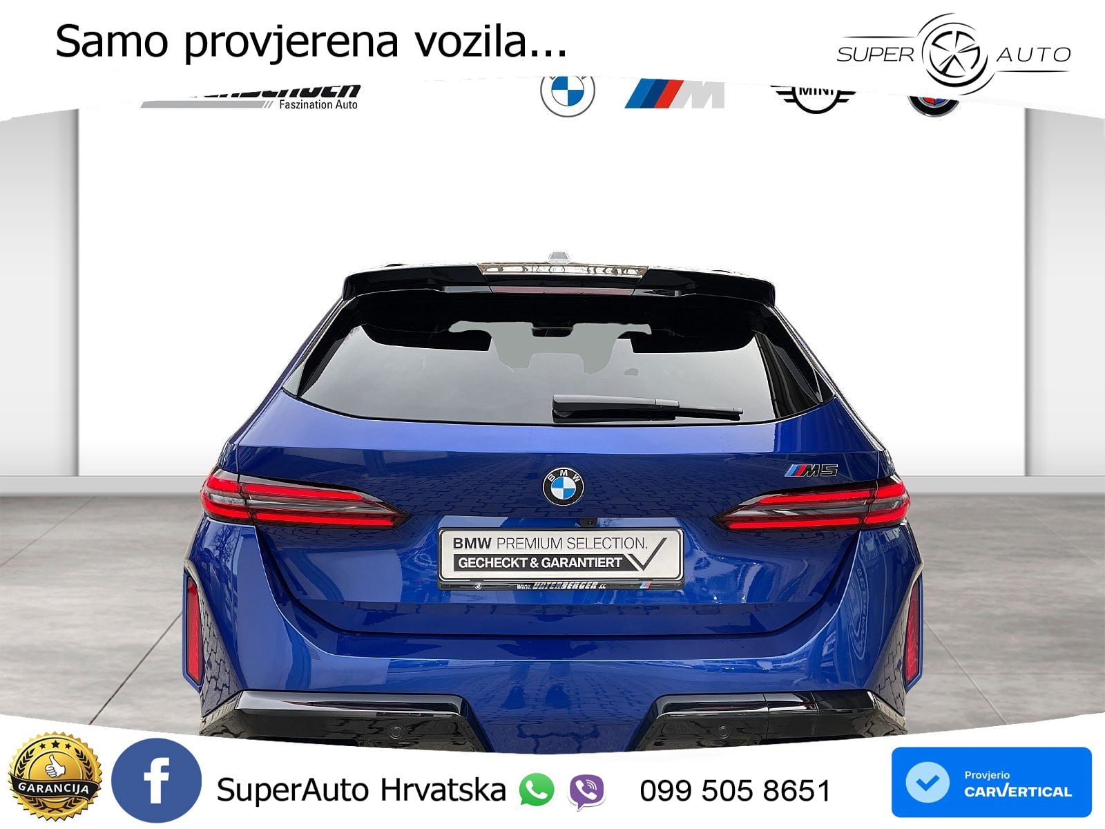 BMW M5 Touring 4.4 V8 (727 KS) xDrive Steptronic LED+GR SJED+ACC
