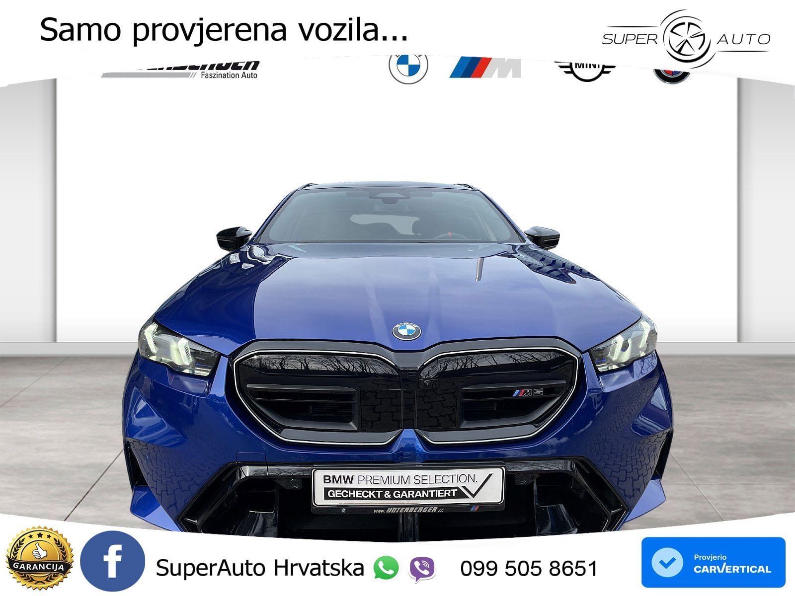 BMW M5 Touring 4.4 V8 (727 KS) xDrive Steptronic LED+GR SJED+ACC
