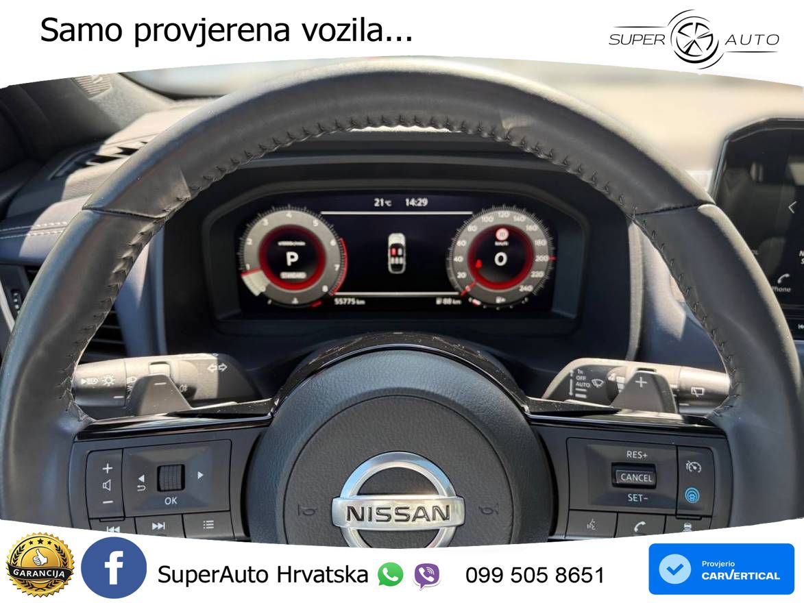 Nissan Qashqai 1.3 DIG-T (158 KS) Xtronic Tekna LED+ACC