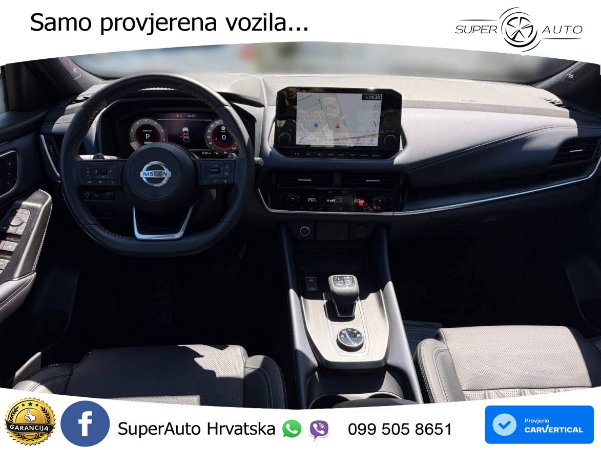 Nissan Qashqai 1.3 DIG-T (158 KS) Xtronic Tekna LED+ACC