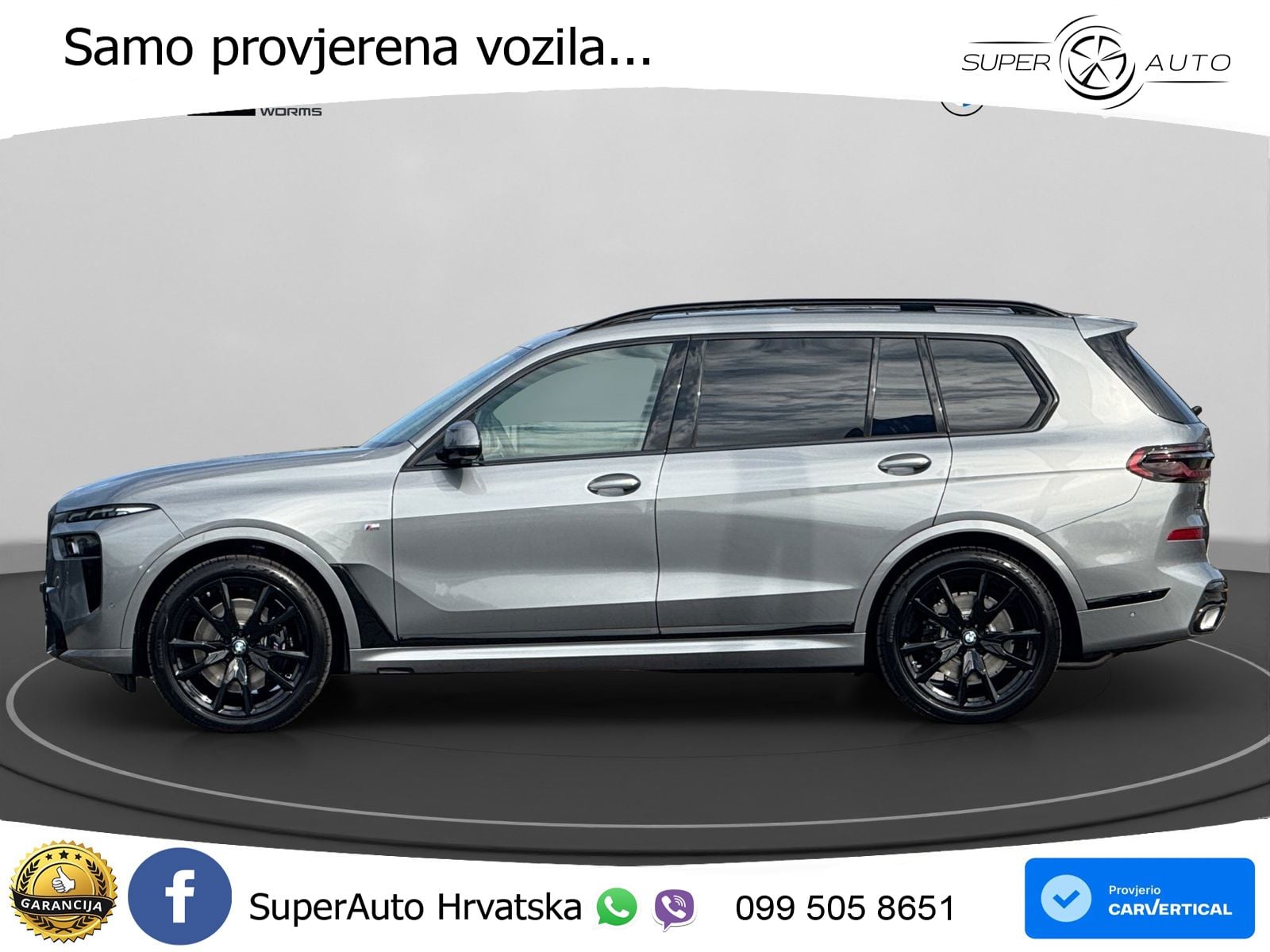 BMW X7 40d (352 KS) xDrive Steptronic ZRAČNI+ACC+GR SJED+KAM+PANO