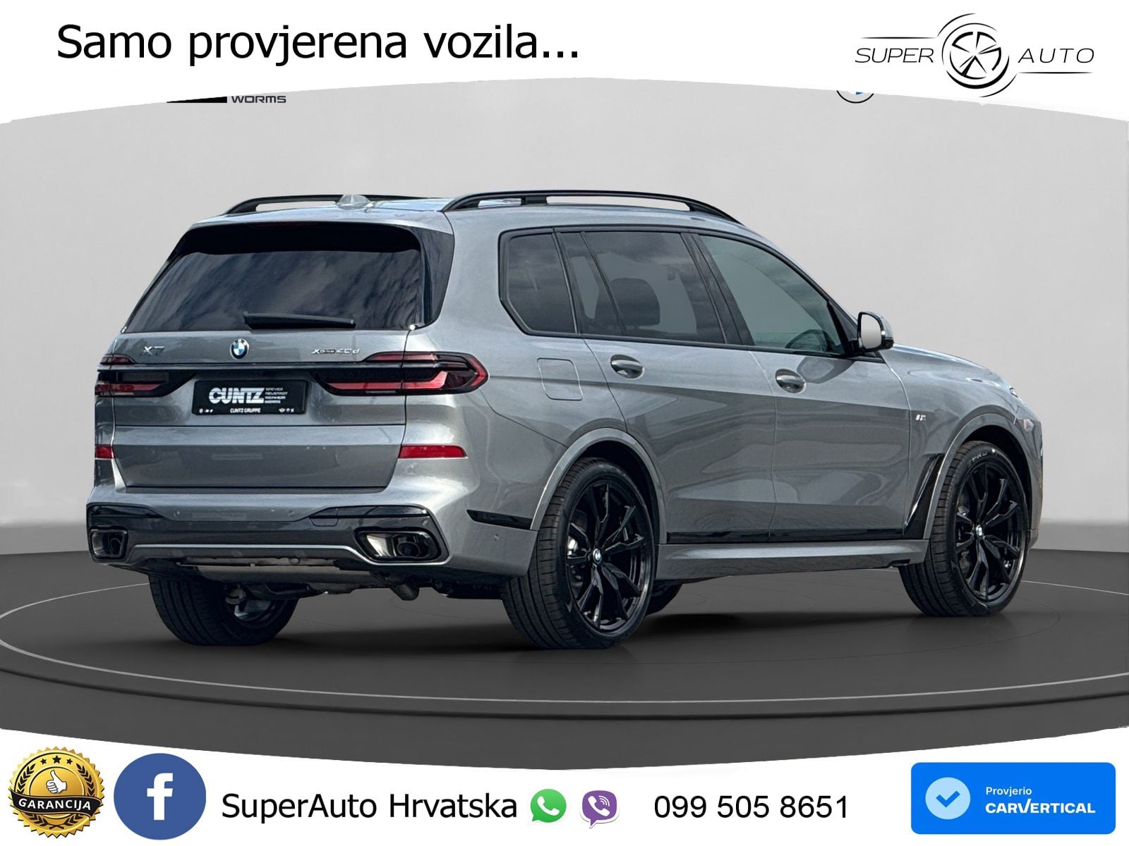 BMW X7 40d (352 KS) xDrive Steptronic ZRAČNI+ACC+GR SJED+KAM+PANO