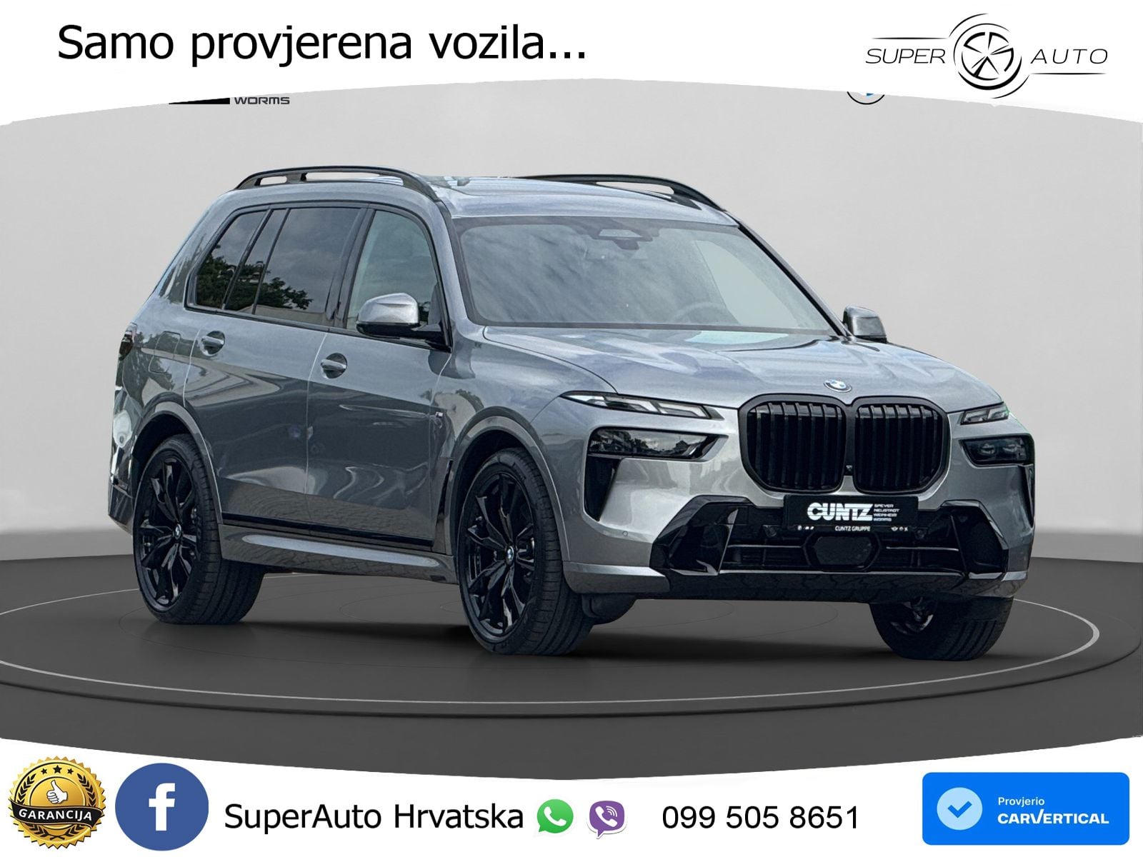 BMW X7 40d (352 KS) xDrive Steptronic ZRAČNI+ACC+GR SJED+KAM+PANO