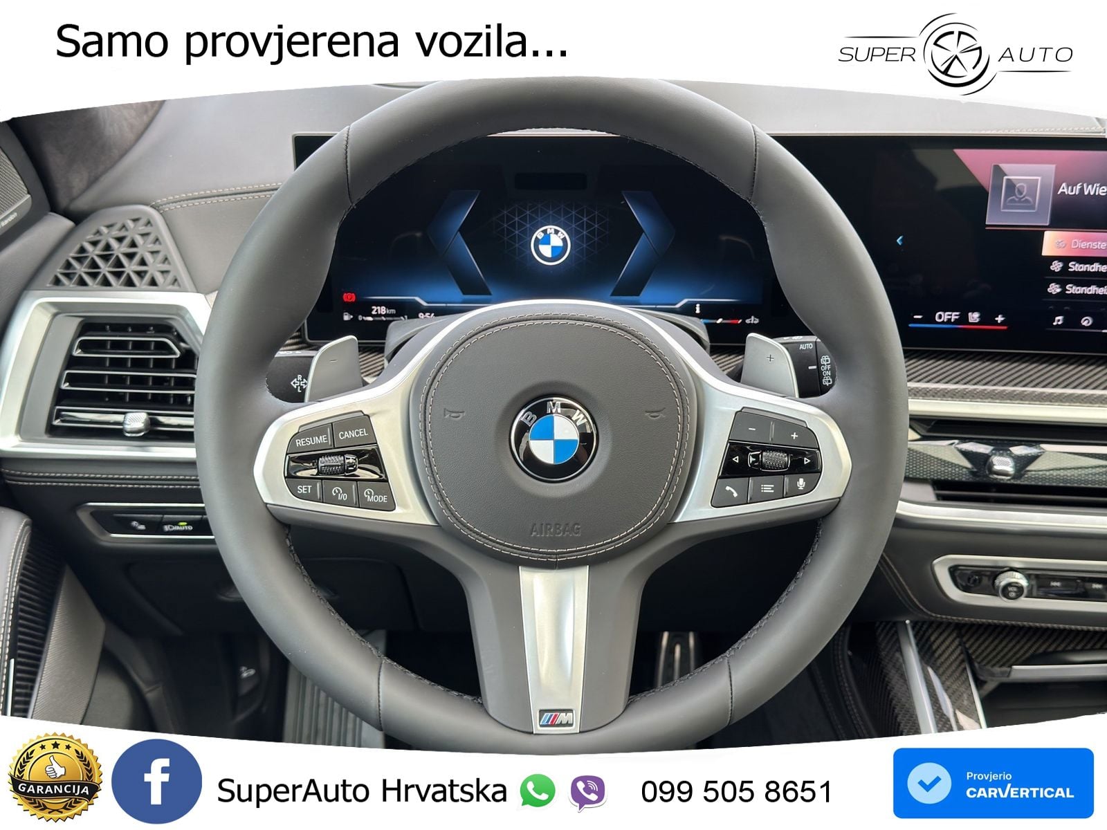 BMW X7 40d (352 KS) xDrive Steptronic ZRAČNI+ACC+GR SJED+KAM+PANO