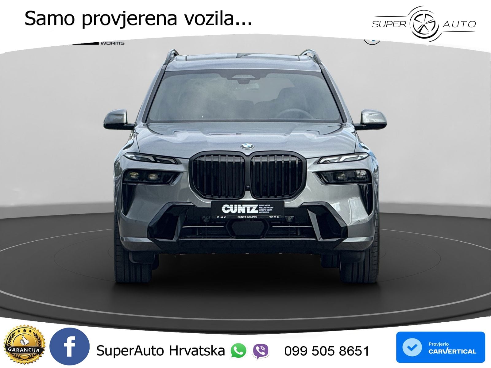 BMW X7 40d (352 KS) xDrive Steptronic ZRAČNI+ACC+GR SJED+KAM+PANO