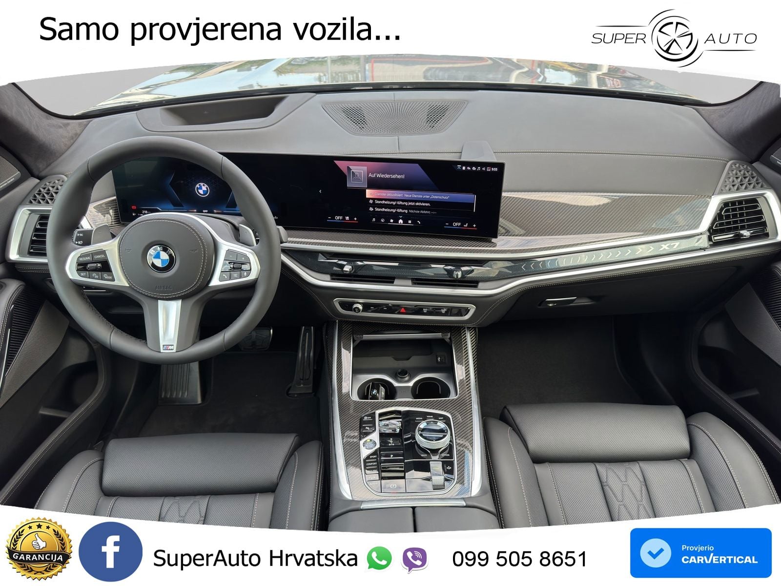 BMW X7 40d (352 KS) xDrive Steptronic ZRAČNI+ACC+GR SJED+KAM+PANO