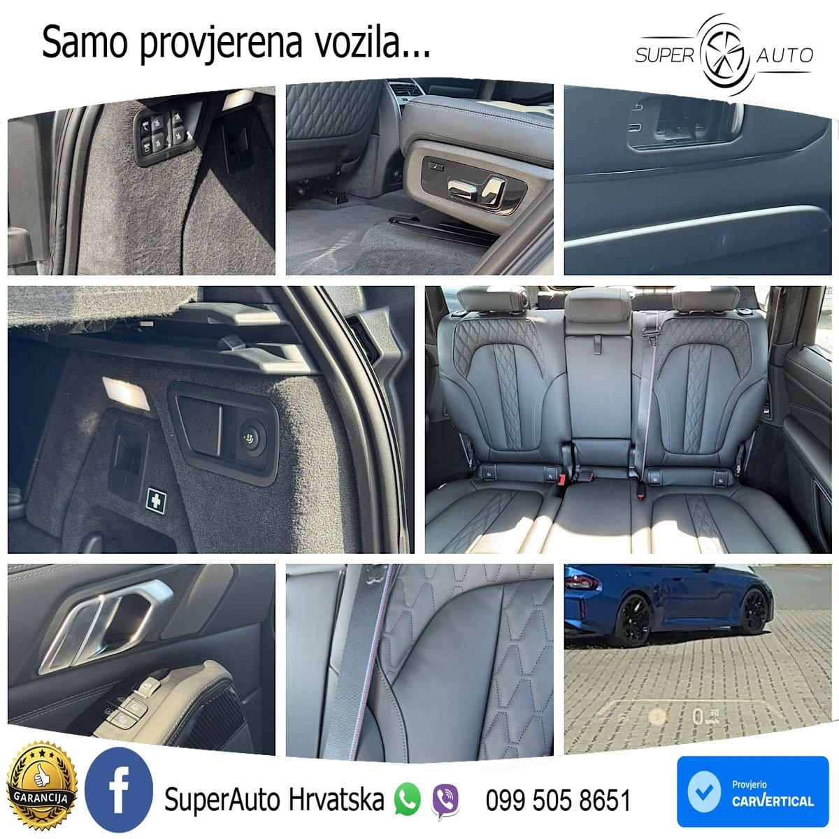 BMW X7 40d (352 KS) xDrive Steptronic ZRAČNI+ACC+GR SJED+KAM+PANO