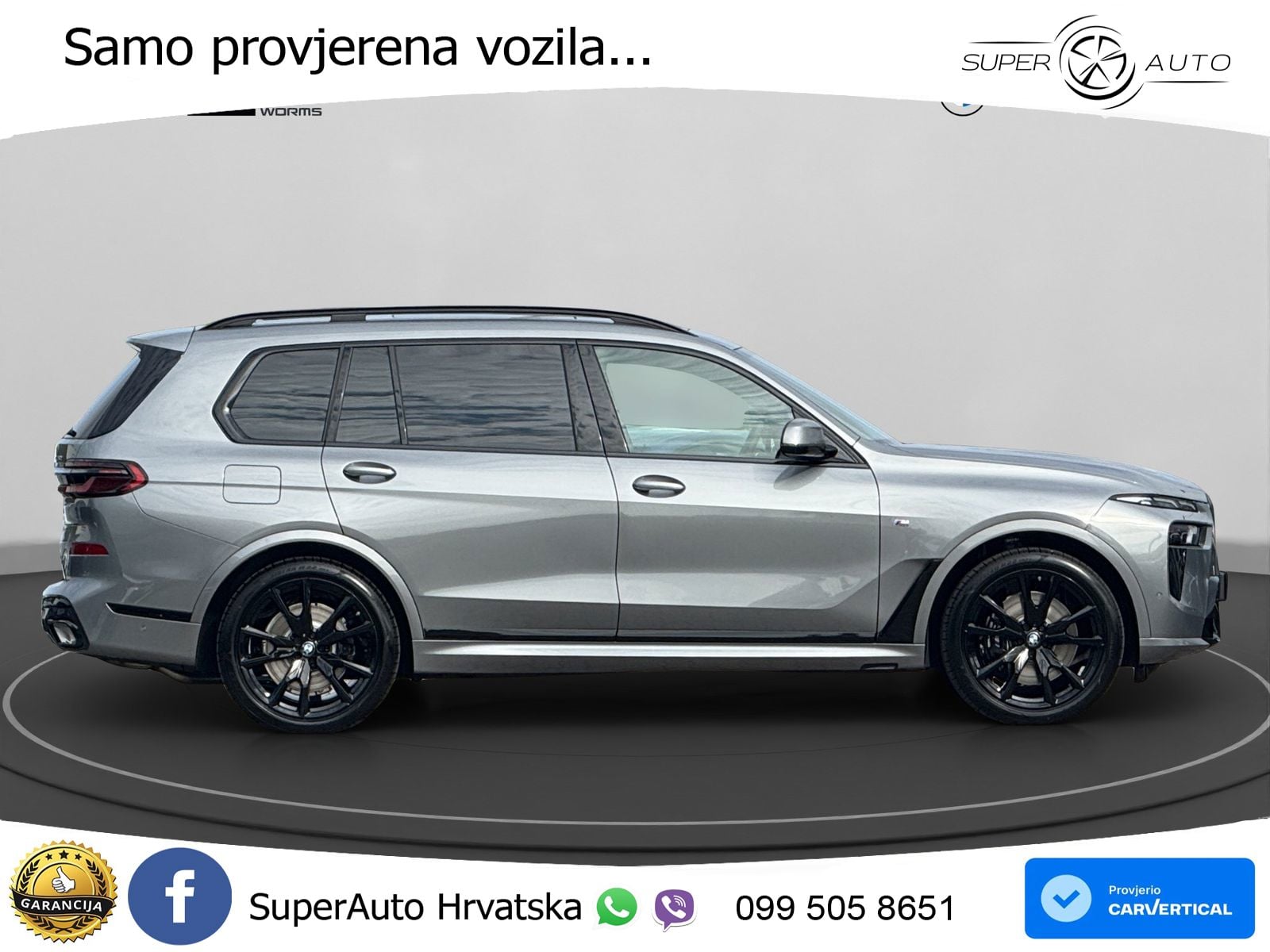 BMW X7 40d (352 KS) xDrive Steptronic ZRAČNI+ACC+GR SJED+KAM+PANO