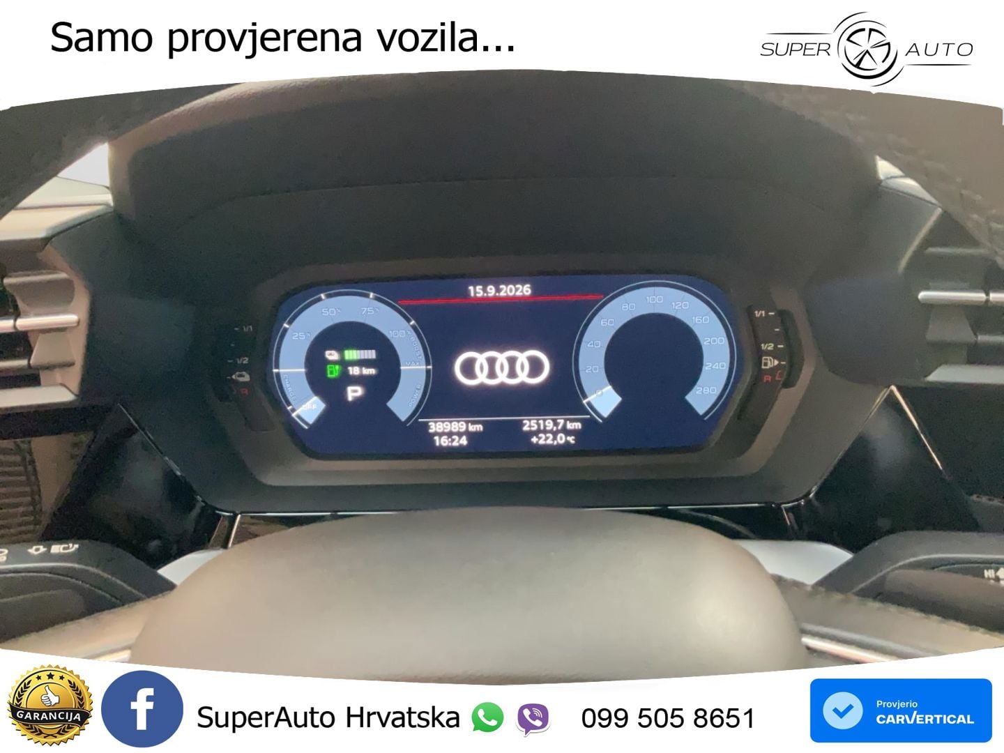 Audi A3 40 TFSIe (204 KS) S tronic LED+ACC