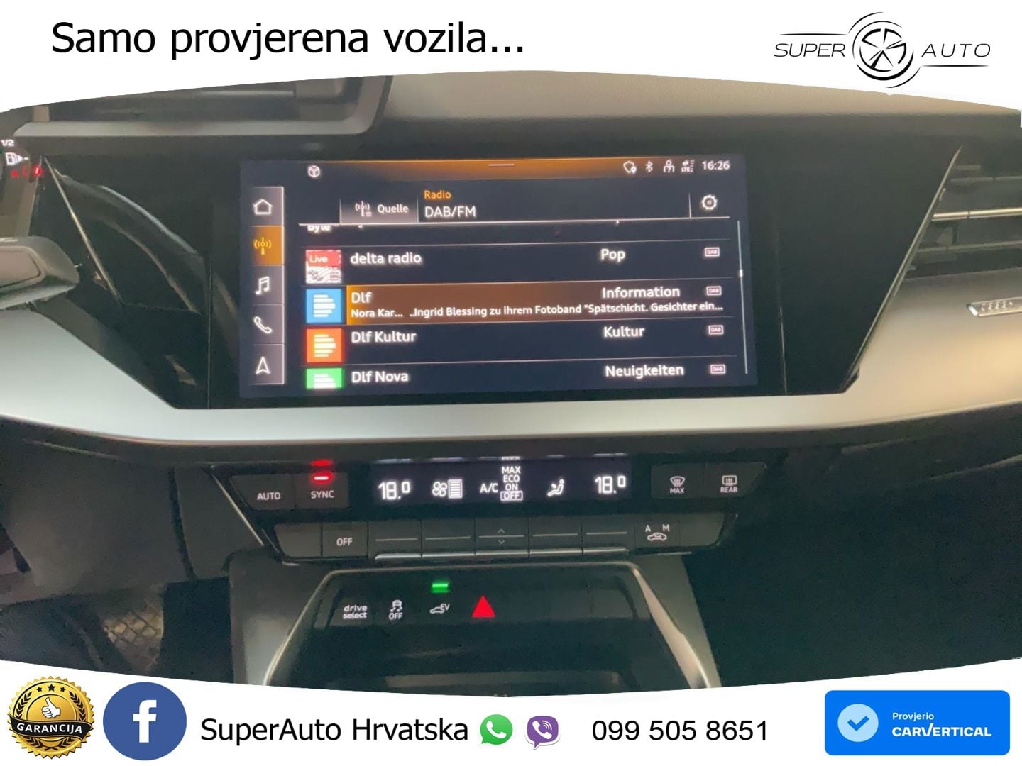 Audi A3 40 TFSIe (204 KS) S tronic LED+ACC