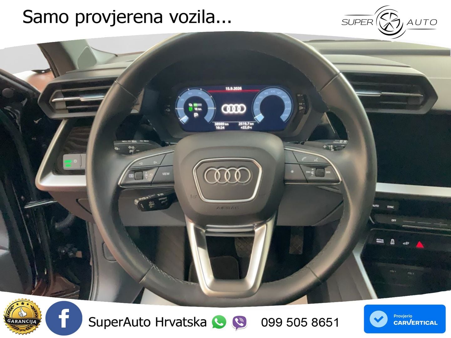 Audi A3 40 TFSIe (204 KS) S tronic LED+ACC