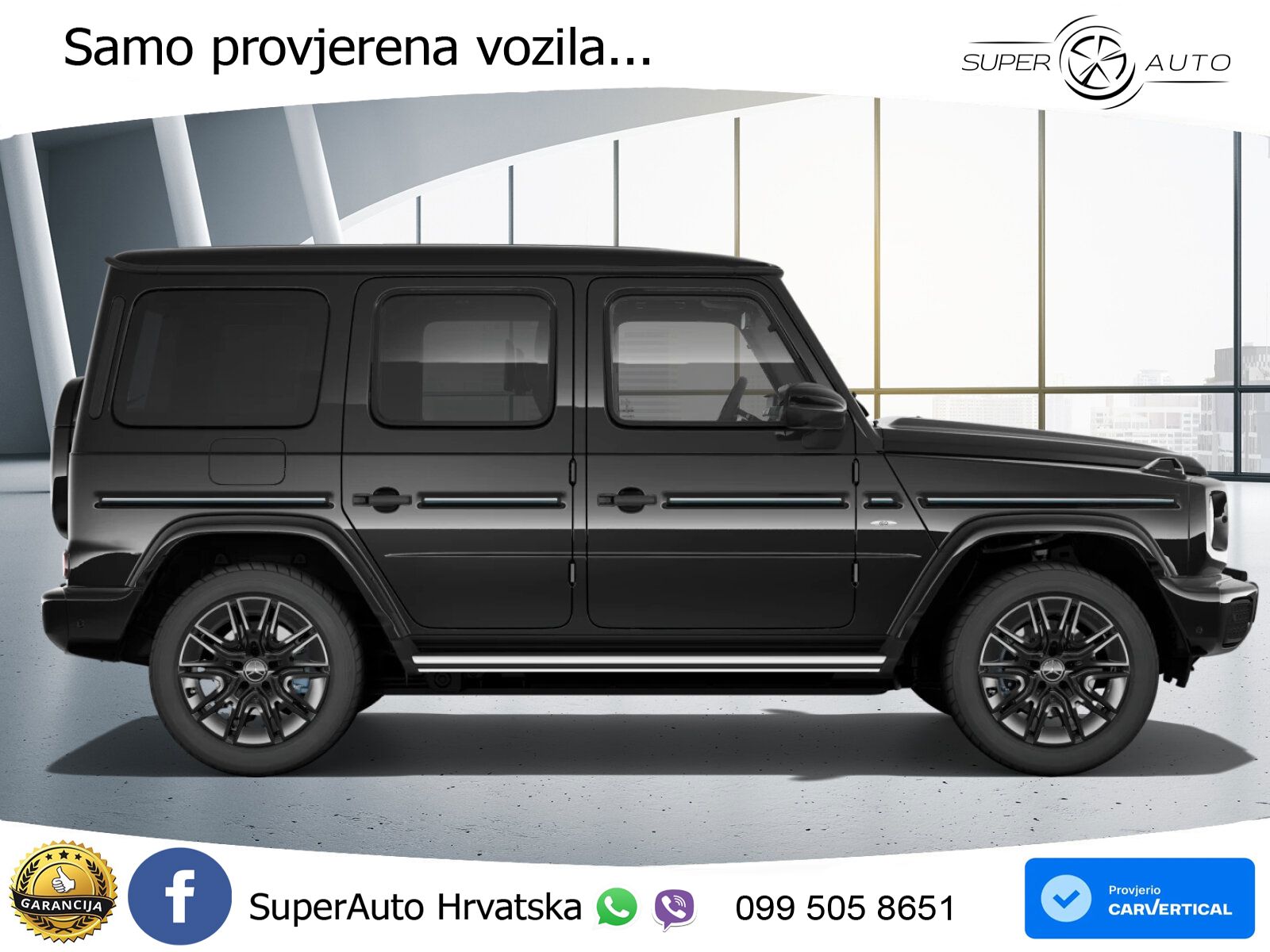 Mercedes G 580 EQ Long 116 kWh (587 KS) 4MATIC Edition One