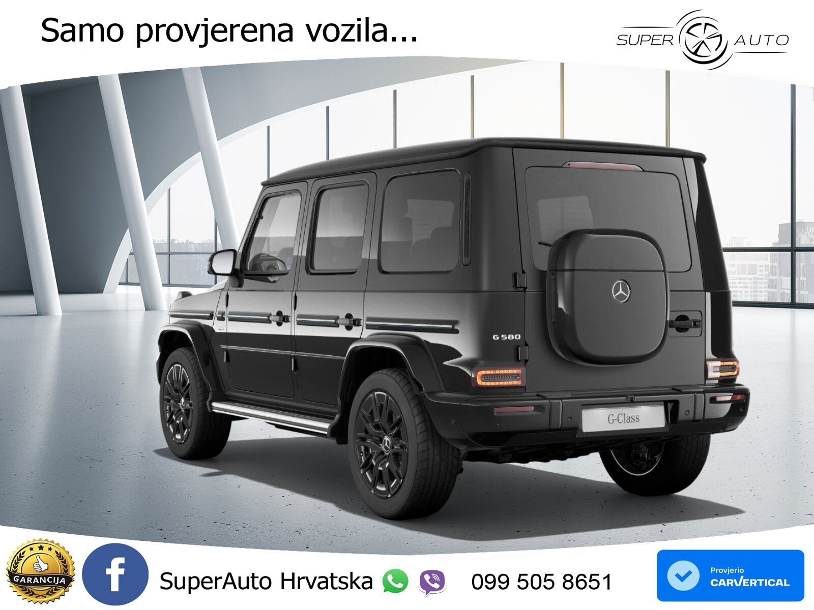 Mercedes G 580 EQ Long 116 kWh (587 KS) 4MATIC Edition One