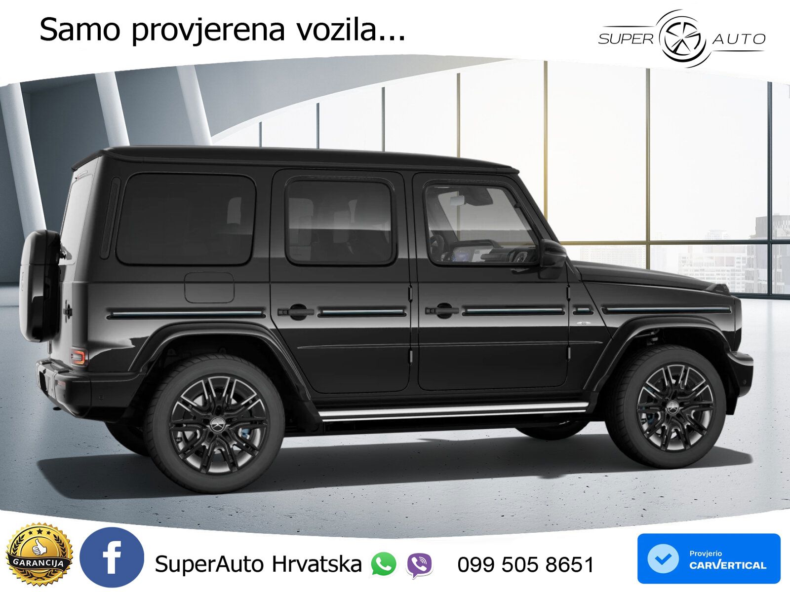 Mercedes G 580 EQ Long 116 kWh (587 KS) 4MATIC Edition One