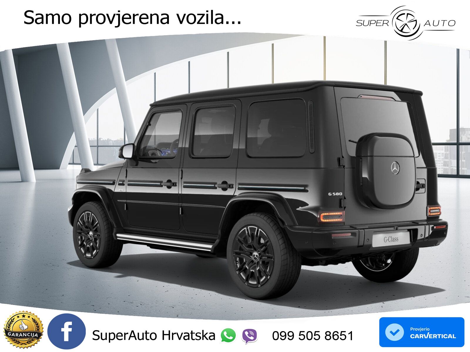Mercedes G 580 EQ Long 116 kWh (587 KS) 4MATIC Edition One