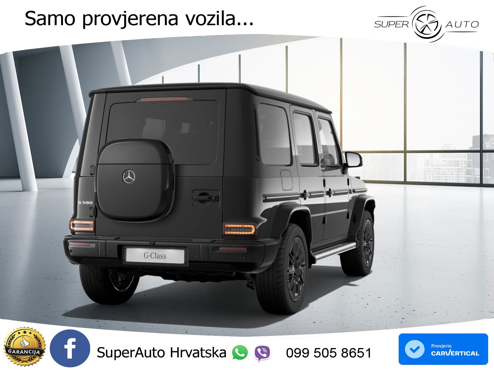 Mercedes G 580 EQ Long 116 kWh (587 KS) 4MATIC Edition One