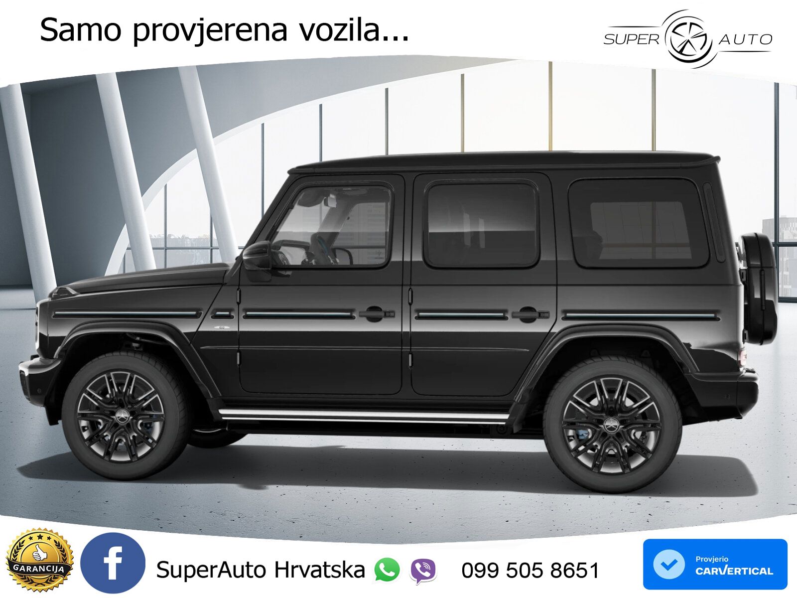 Mercedes G 580 EQ Long 116 kWh (587 KS) 4MATIC Edition One