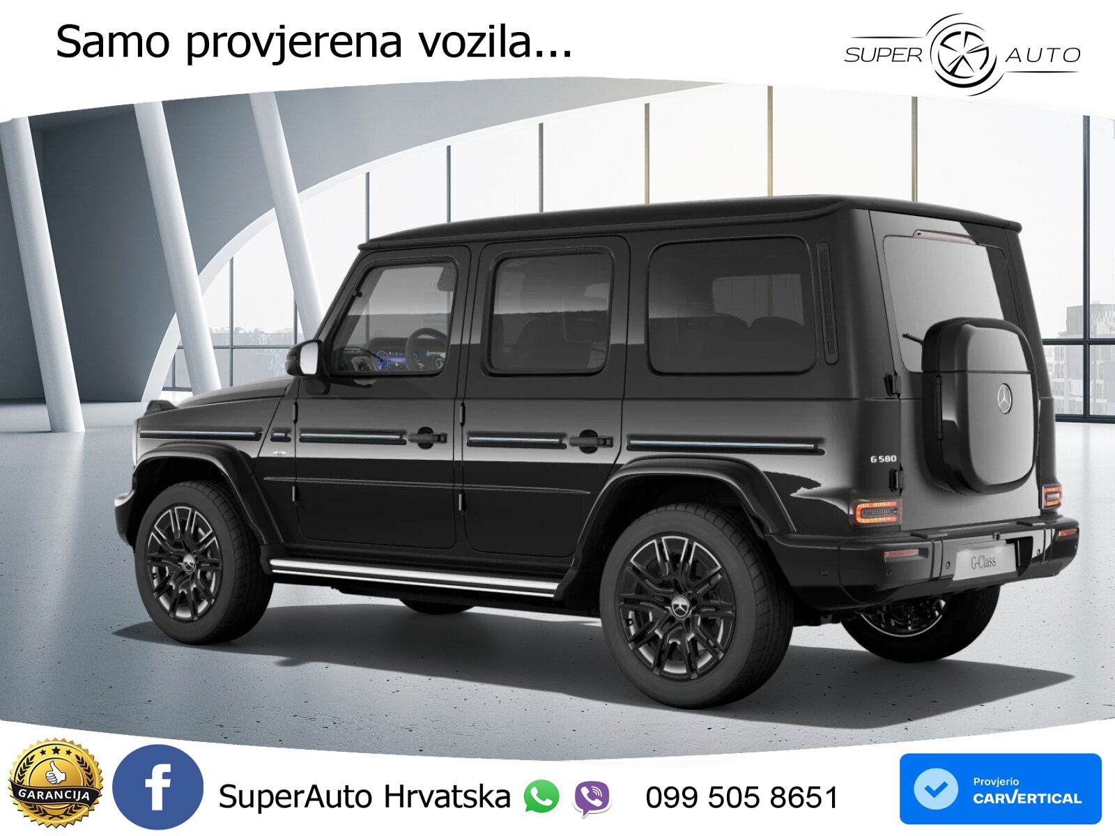 Mercedes G 580 EQ Long 116 kWh (587 KS) 4MATIC Edition One