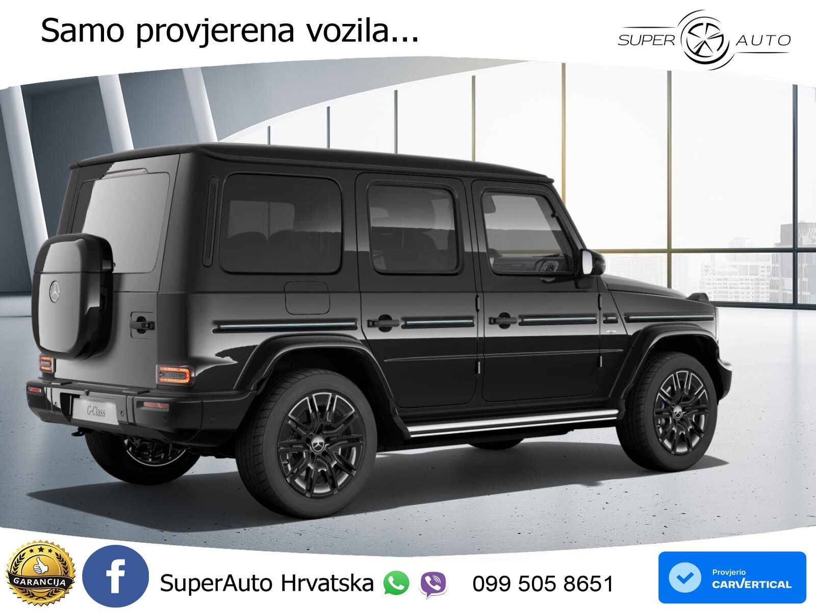 Mercedes G 580 EQ Long 116 kWh (587 KS) 4MATIC Edition One