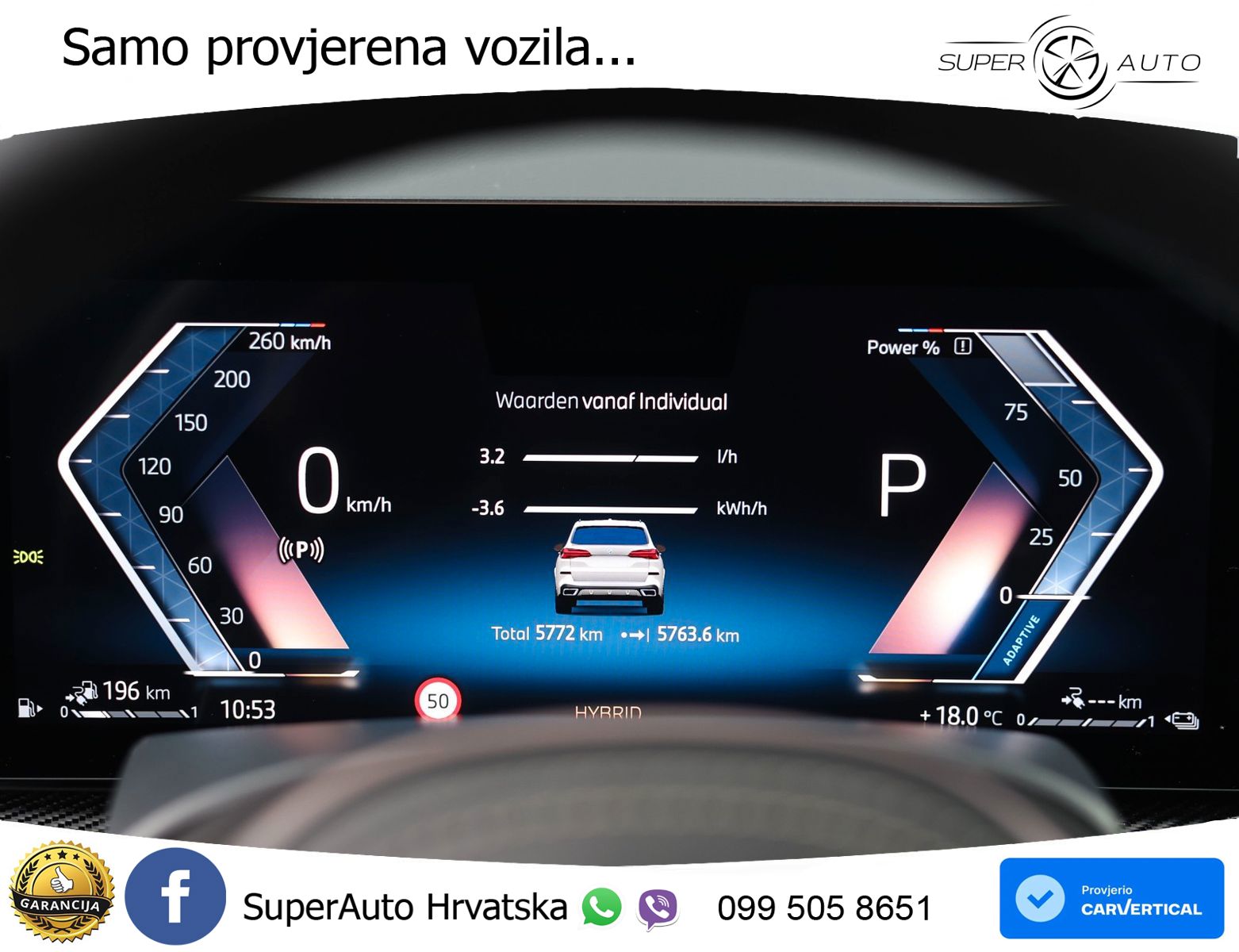 BMW X5 50e (489 KS) xDrive Steptronic LED+GR SJED+ACC