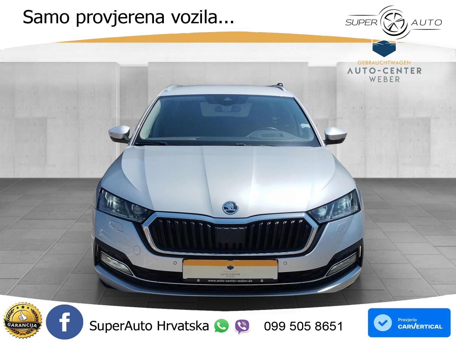 Škoda Octavia Combi 2.0 TDI (150 KS) DSG LED+GR SJED+ACC